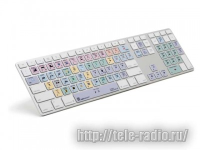 Logic Final Cut Pro X Apple Pro Alu Keyboard - Russian (LKBU-FCPX10-M89-US)