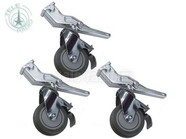 Комплект колес E-IMAGE HS03-W Wheels for Stands w/25*25 mm leg