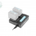 Зарядное устройство GreenBean DualCharger NPF-LCD
