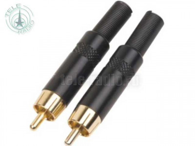 Разъем RCA-папа из никелированной стали XLINE Cables RCON RCA M 05