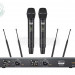 Радиосистема двухканальная XLINE WS-1000A с двумя ручными передатчиками