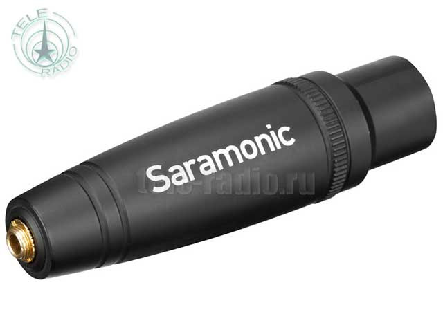 Адаптер Saramonic C-XLR с 3,5mm TRS "мама" на XLR "папа"