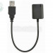Адаптер Saramonic EA2L USB с кабелем 15 см для микрофона и наушников 3,5 мм
