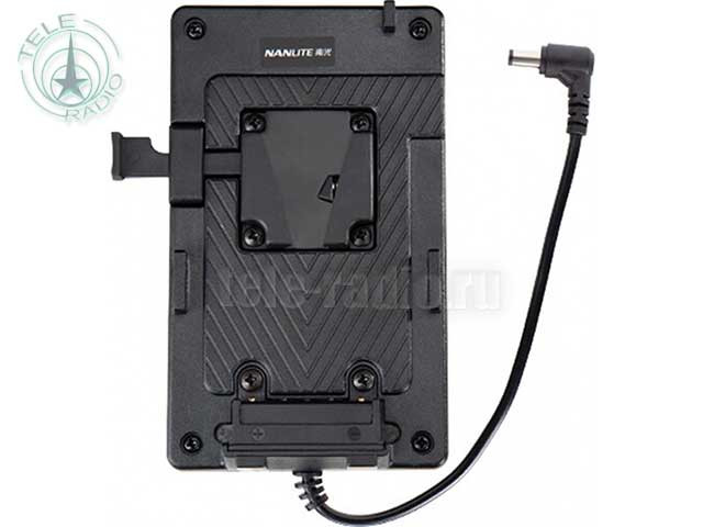 Адаптер для аккумулятора V-Mount Nanlite BT-BA-V с кабелем постоянного тока