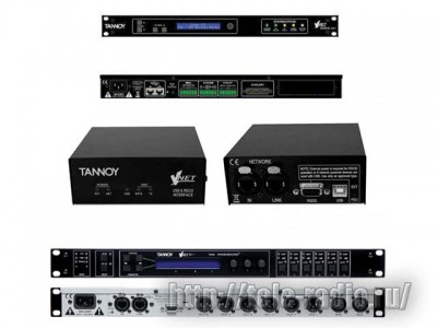 Tannoy - процессоры, интерфейсы, системы мониторинга