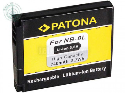 Аккумулятор Patona аналог Canon NB-8L