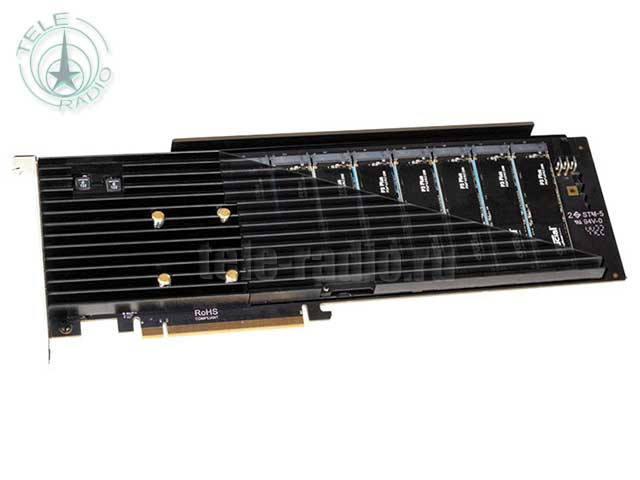 Плата расширения Sonnet SSD M.2 8×4 Silent Gen4 PCIe Card