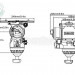 Голова E-IMAGE MH32 Fluid Head (100mm) для видеоштатива