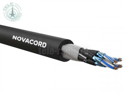 Мультикор аналоговый, квадропольный NOVACORD MultiCore 4 Star Quad 4x4x0.14 FRNC-C