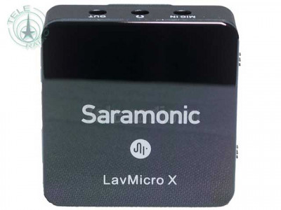 Адаптер Saramonic LavMicro X с петличкой, вход: 3,5, выход; 3,5 TRS/TRRS, USB-C