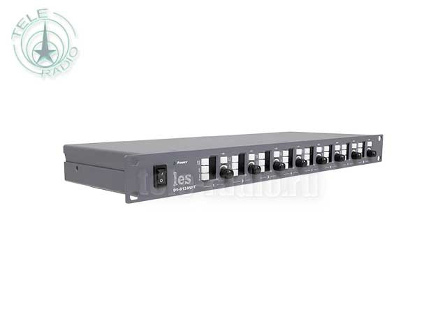 8 канальный микрофонный усилитель Les DS-812ASFT