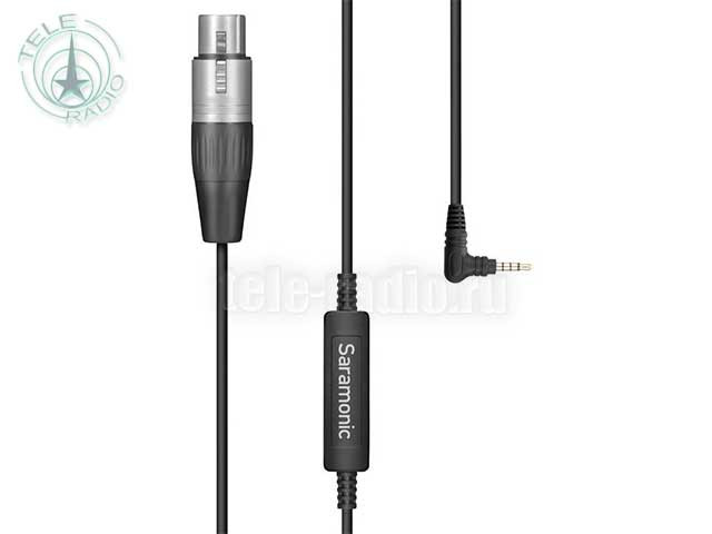 Кабель Saramonic SR-XLR35 переходник с XLR "мама" на 3,5 мм TRS/TRRS, длина 3 м