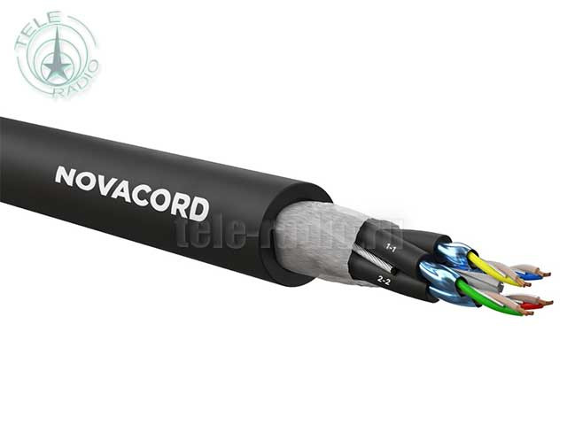 Мультикор аналоговый NOVACORD MultiCore 4P 25/7 PVC