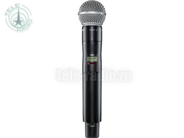 Цифровой ручной передатчик SHURE AD2/SM58=-G56