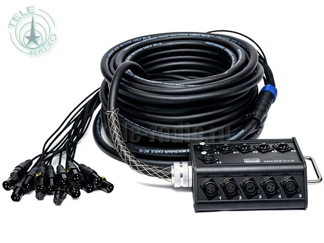 Аудио мультикор XLINE Cables RSPE MCB 12-4-30