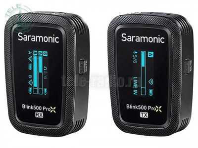 Радиосистема Saramonic Blink500 ProX B1 TX+RX приемник + передатчик, разъем 3,5 мм