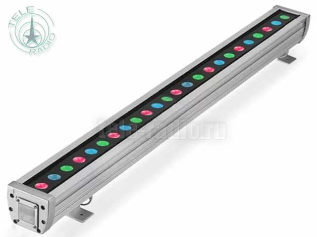 Светодиодная панель ROSS Archi bar 243 RGB со степенью защиты IP65.