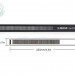 Микрофон E-IMAGE PM-527 Professional shotgun microphone, middle, 19*250 mm