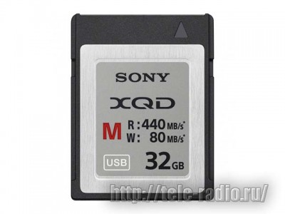 Sony QDM - карты памяти формата XQD