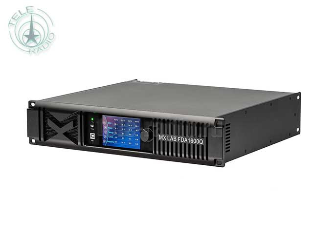 Четырёхканальный усилитель мощности MX LAB FDA1600Q-Dante