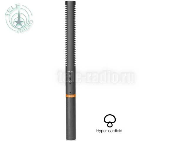 Микрофон E-IMAGE PM-876 Professional shotgun microphone, middle, 19*285 mm.