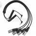 Кабель Saramonic SR-C2020 2x 3.5mm TRS Male to 4x XLR Splitter для двух радиосистем и Blink 500 Pro