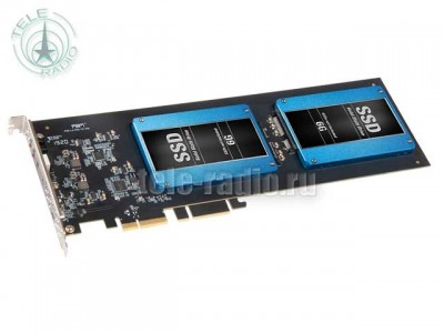 Sonnet Tempo 2.5" SATA SSD RAID PCIe Card