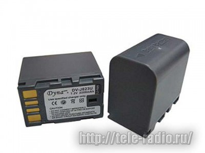 Dynacore - аналоги аккумуляторов для видеокамер JVC