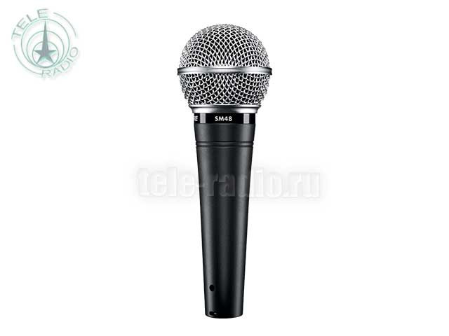 Вокальный динамический микрофон SHURE SM48-LC