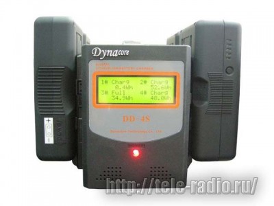 Dynacore - зарядные устройства для накамерных аккумуляторов