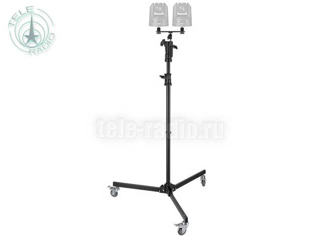 Опора E-IMAGE PSK04 Kit folding wheeled base roller light stand w/dual adapt для следящей PTZ камеры