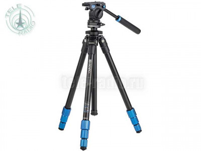 Benro TSL08AS2CSH штатив Slim c видеоголовой/алюминиевый с цангами