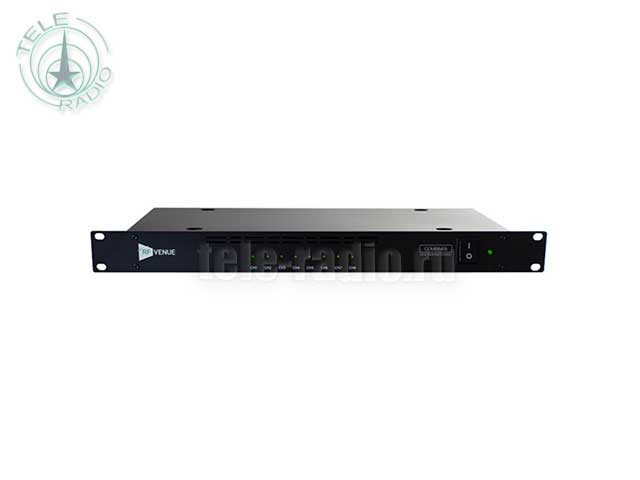 SHURE RF Venue RFV-COMBINE8E 8-канальный комбайнер для систем ушного мониторинга.