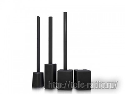 Turbosound iP-серия - портативные активные колонны, комплекты, DSP+Bluetooth
