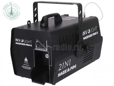 Генератор тумана и дыма 2в1 INVOLIGHT HAZEGER PRO II