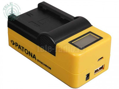 Зарядное устройство Patona Synchron USB для аккумулятора NPW-126