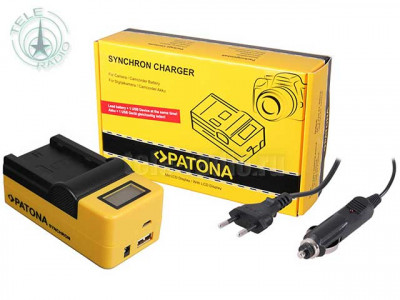 Зарядное устройство Patona Synchron USB для аккумулятора NP-FZ100