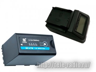 Fxlion - DV-батареи и зарядные устройства для JVC и Canon