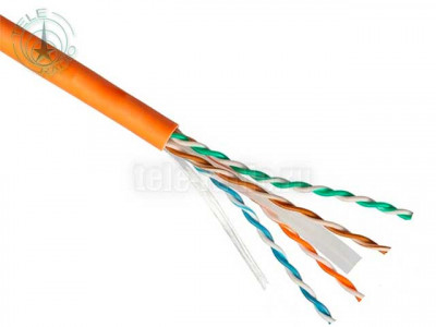 Кабель "Витая пара" CAT 6 NOVACORD UUTP-4P-C6-A23S-LSZH-OR