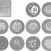 Набор масок Gobo Nanlite AS-GB-B-SET2