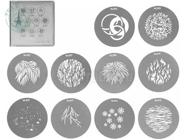 Набор масок Gobo Nanlite AS-GB-B-SET2