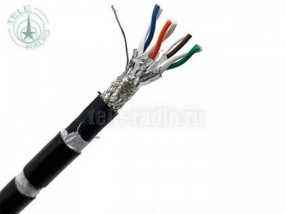 Кабель "Витая пара" CAT 6a NOVACORD S/FTP 4P C6A A24P PVC/PUR