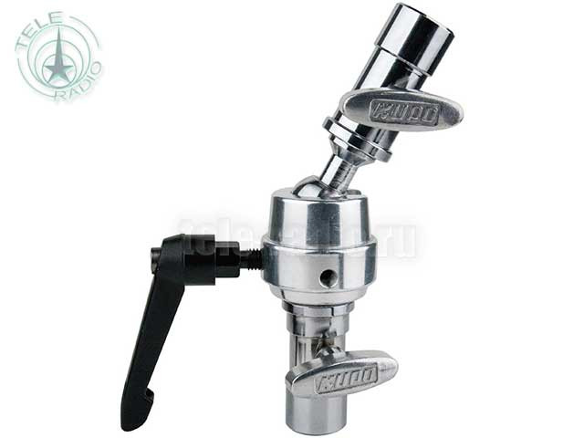 Держатель KUPO KCP-412 SUPER GRIP FINGER-DOUBLE BABY RECEIVER