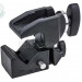 Зажим KUPO KCP-700 SUPER CONVI CLAMP SILVER W/ KCP-7SDL SADDLE