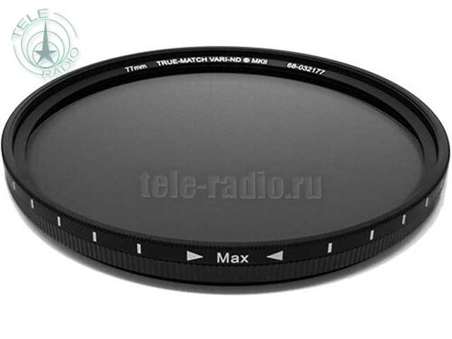 Светофильтр нейтральный с переменной плотностью Schneider  True-Match Vari ND MKII для объектива