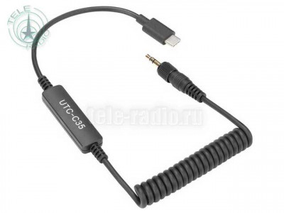 Кабель Saramonic UTC-C35 3,5 мм TRS с закруткой на USB-С