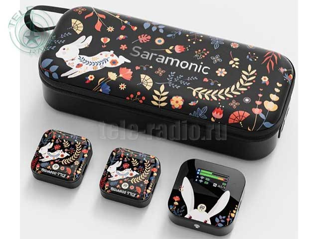 Радиосистема Saramonic Blink900 S20RB-B TX+TX+RX приемник + 2 передатчика, разъем 3,5 мм