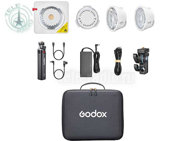 Осветитель светодиодный Godox ML100R Kit3 (с BG02)