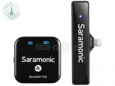 Радиосистема Saramonic Blink900 S3 (TX+RXDi) приемник + 1 передатчик, разъем Lightning