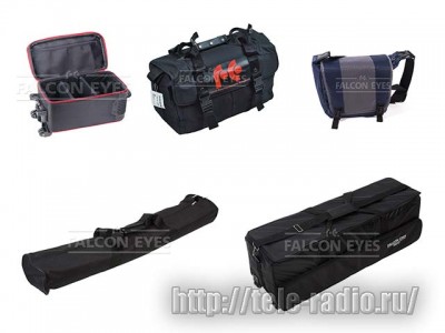 Falcon Eyes - ремни и транспортные сумки для оборудования